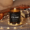 A Candle for It's Fine Scented Soy Candle (Multi-Size, Amber Jar)