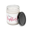 Breast Cancer I'm a fighter Scented Soy Candle Gift, 9oz