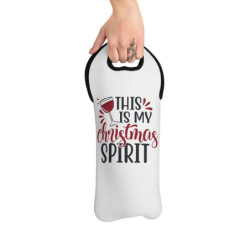 This is my Christmas Spirit Wine Tote Bag Guest Gift