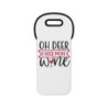 Oh Deer I need More Wine Tote Bag Guest Gift