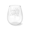 Mom Fuel Stemless Wine Glass, 11.75oz