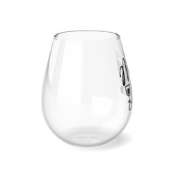 Mom Fuel Stemless Wine Glass, 11.75oz