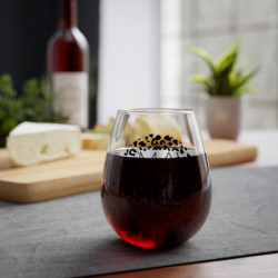 Leopard Print Mama Wine Stemless Wine Glass, 11.75oz