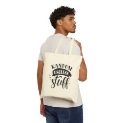 Random Useless Stuff Cotton Canvas Tote Bag