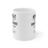 OMG! a patient almost died right in front of me coffee Mug 11oz