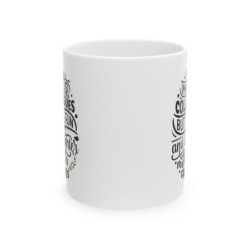 Chance made us colleagues, but the fun and laughter made us friends Ceramic Mug 11oz