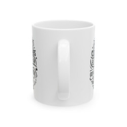 Chance made us colleagues, but the fun and laughter made us friends Ceramic Mug 11oz