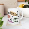 Dream Chaser Mug: Daily Delight Edition, Self love, Mental health Ceramic Mug, 11oz