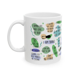 Dad Daily Affirmations Ceramic Mug, 11oz