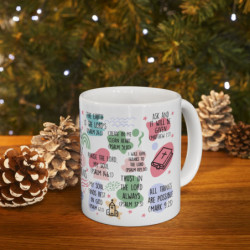 My Bible Affirmations Ceramic Mug, 11oz