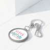 Super Mom Keyring Tag