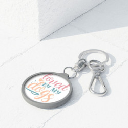 Loved by my dogs Dog Mama Keyring Tag