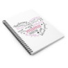 Mama Heart Words Spiral Notebook - Ruled Line