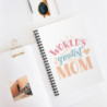 World's Greatest Mom Spiral Notebook - Ruled Line