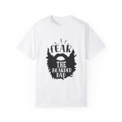 Fear the Bearded Dad Funny Dad T-shirt