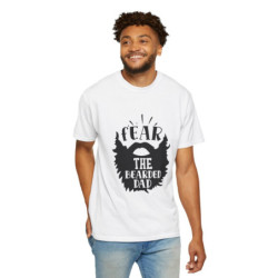 Fear the Bearded Dad Funny Dad T-shirt