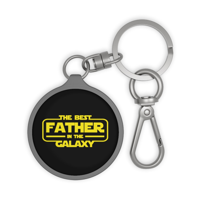 Star Wars-themed "Best Father in the Galaxy" Keyring Tag