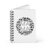 Fierce Mama Leopard Print Design Spiral Bound Journal