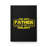 Star Wars-themed "Best Father in the Galaxy" notebook Hardcover Journal Matte