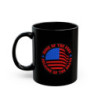 4th of July themed Flag Day Black Mug (11oz, 15oz)