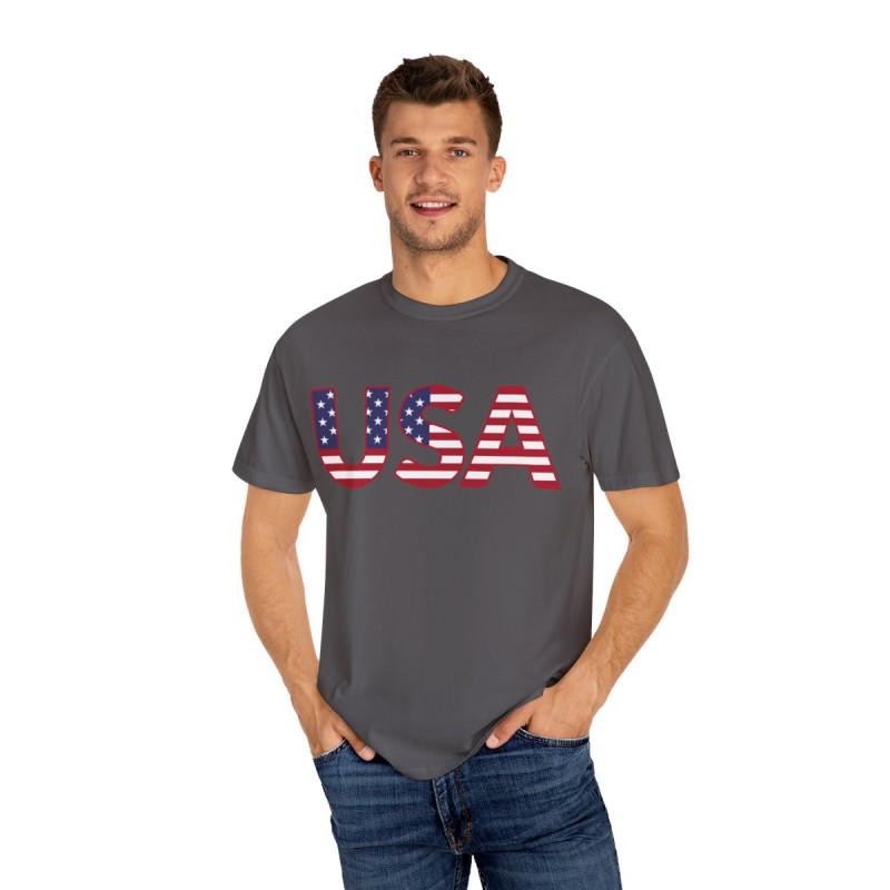 USA Flag 4th of July themed Flag Day T-shirt