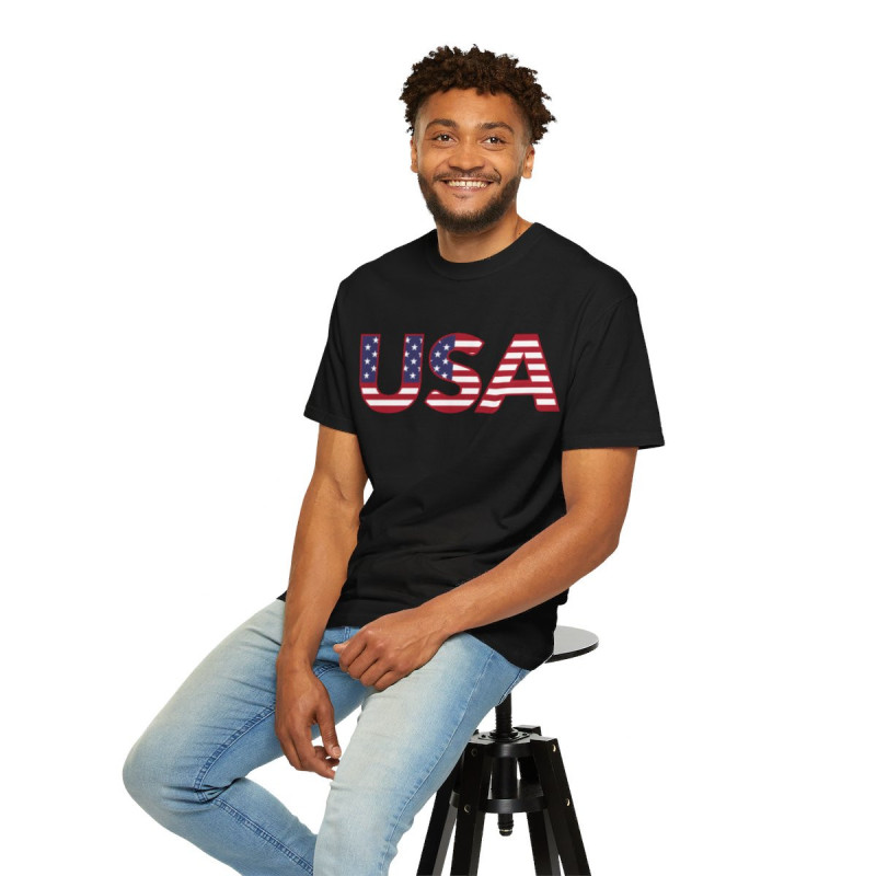 USA Flag 4th of July themed Flag Day T-shirt