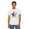 Land of the free because of the brave 4th of July themed Flag Day T-shirt