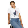 Land of the free because of the brave 4th of July themed Flag Day T-shirt