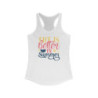 Life is better in summer Women's Ideal Racerback Tank