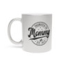 Promoted to Mommy Est. 2024 Metallic Mug (Silver\Gold)