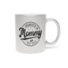 Promoted to Mommy Est. 2024 Metallic Mug (Silver\Gold)