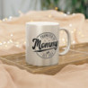 Promoted to Mommy Est. 2024 Metallic Mug (Silver\Gold)