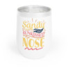 Sandy Toes Sunkissed Nose Chill Wine Tumbler